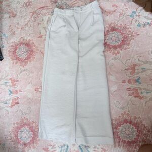 Abercrombie & Fitch Off-White Trousers